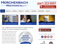 Tablet Screenshot of herchenbach.com